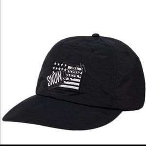 Ralph Lauren Polo Black Fitted Snow Beach Hat
